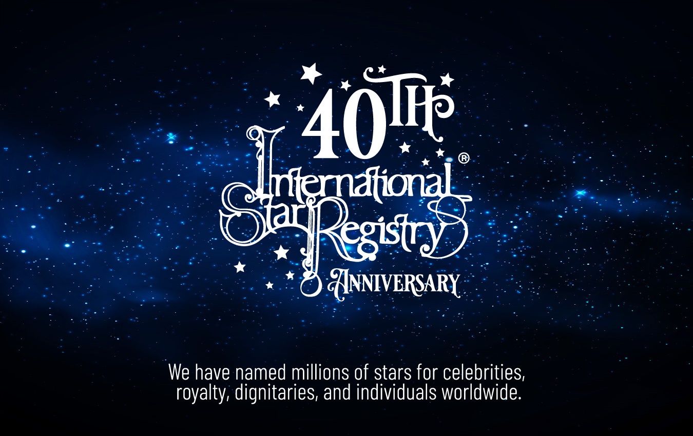 Since 1979 Star Registry has permanently registered millions of stars in the world’s only published and copyrighted catalog of named stars 